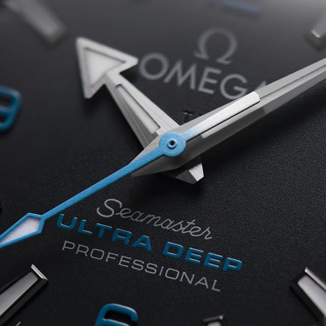 réplica de reloj Omega Seamaster Planet Ocean Ultra Deep Professional Slim Titanium