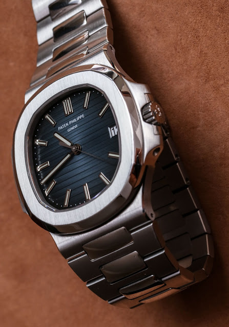 Patek Philippe Nautilus azul 40 mm réplica de reloj de hombre 5711 / 1A