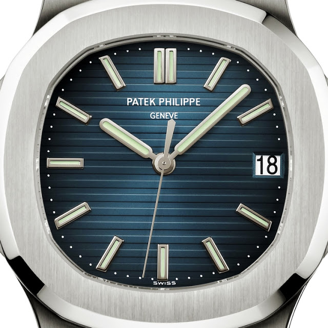 Patek Philippe Nautilus azul 40 mm réplica de reloj de hombre 5711 / 1A
