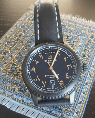 réplica Breitling Navitimer 1 B01 cronógrafo 43 Swissair edición de reloj,